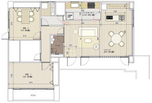 スタジオ平面図